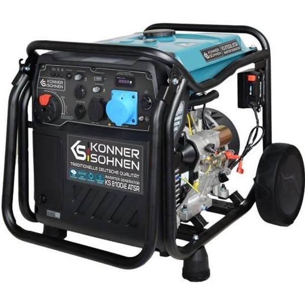 KS 8100iE ATSR invertergenerator max/nominell effekt 8500W/8000W