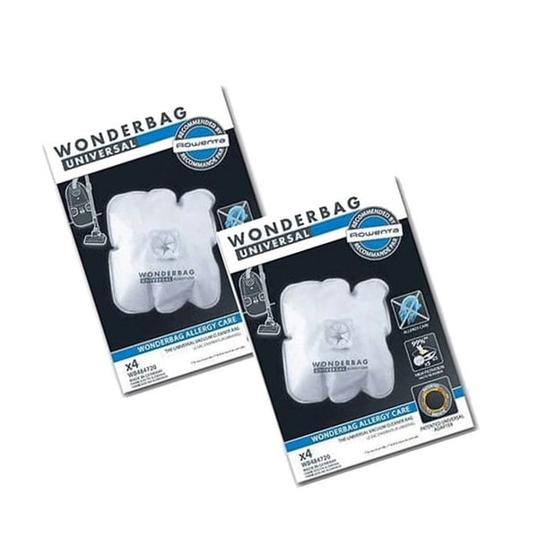 Säckar Universella Dammsugare - SEB - 2 Förpackningar - Kompatibla med Calor, Moulinex, Rowenta, Tefal