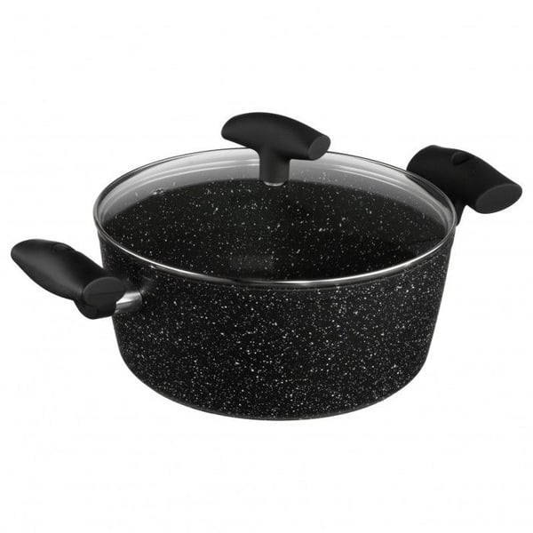 Smidd aluminiumgryta "Caractère" Secret de gourmet - Smidd aluminiumgryta 28 cm