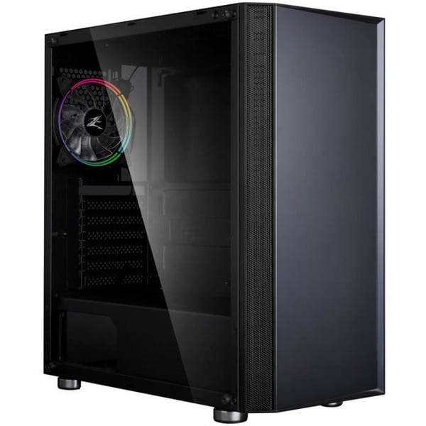 ZALMAN R2 PC CASE - Medium Tower - Svart - Härdat glas - E-ATX-format (R2TGBK)