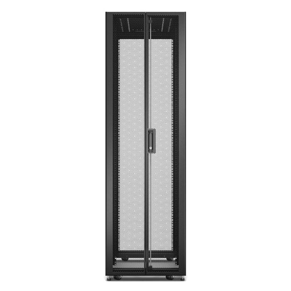 Itsenäinen hylly - APC - Helppo hylly 42U - 600mm x 1100mm - 4 kiinnikettä - Musta