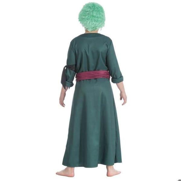 Zoro One Piece kostume til børn - CHAKS - Zoro model - Grøn - Officielt licenseret kostume