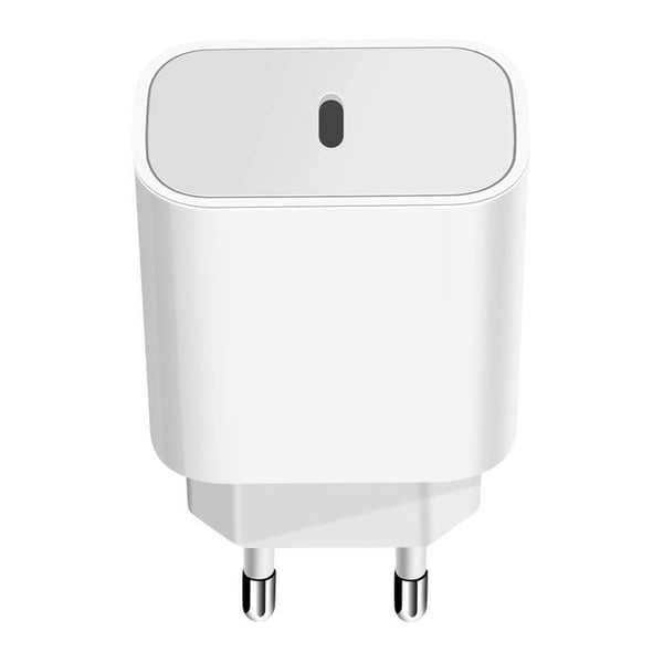USB-C 20W snabbladdare kompakt MW vit
