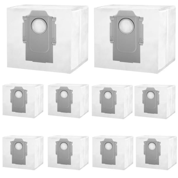 Dammsugarpåse för Roborock Q REVO / Q REVO S / Q REVO PRO / Q REVO MASTER / Q REVO MAXV [Pack 10] Ersättningsdammsugarpåsar