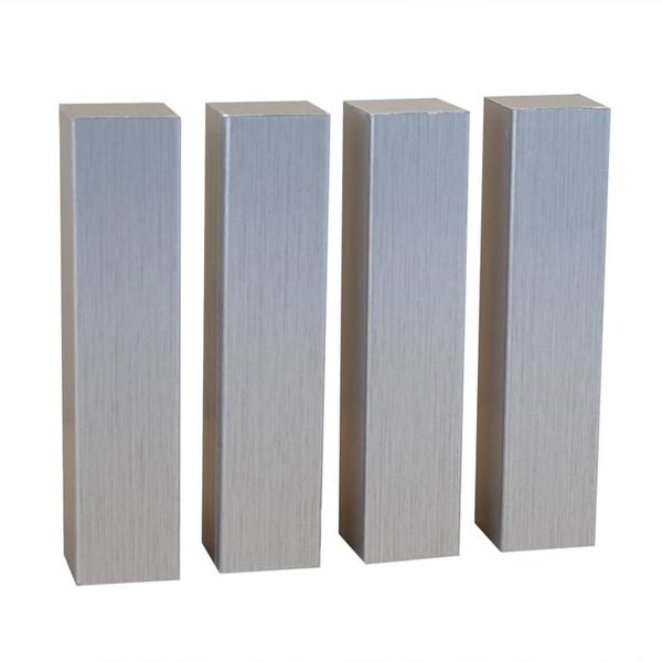 Plinthkåpor Universella Fogar Stål 22 x 98 mm Universella Fogar Hörn Paket med 4