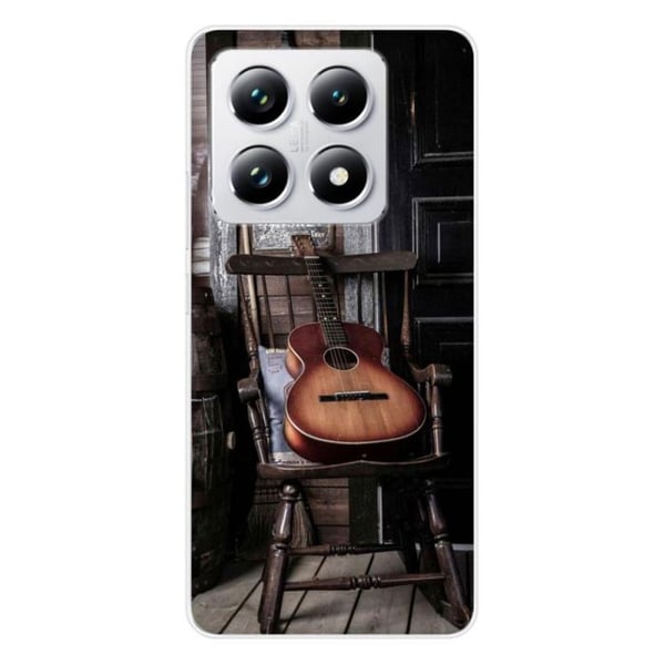 Silikonskal - Kompatibel med Xiaomi 14T 4G - gitardesign