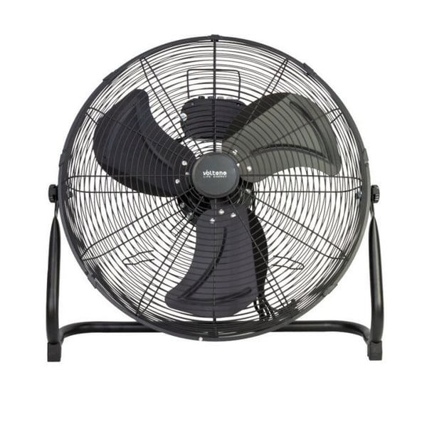 Fläkt - VOLTENO - GOLVVÄRMARE - Svart - 100 W - Elektrisk Fläkt - VOLTENO - GOLVVÄRMARE - Svart - 100 W - Elektrisk