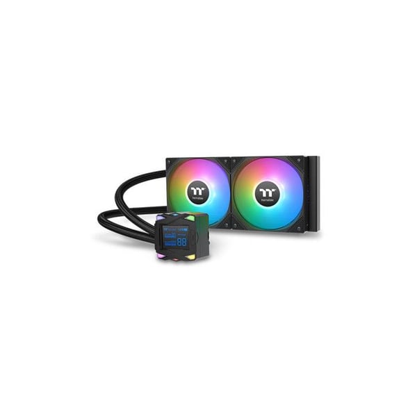 Termisk vätskekylare Thermaltake CL-W461-PL12SW-A Svart