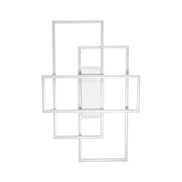 Plafondslampa - Ideal Lux - FRAME-1 PL - Vit - Metall - LED 31W