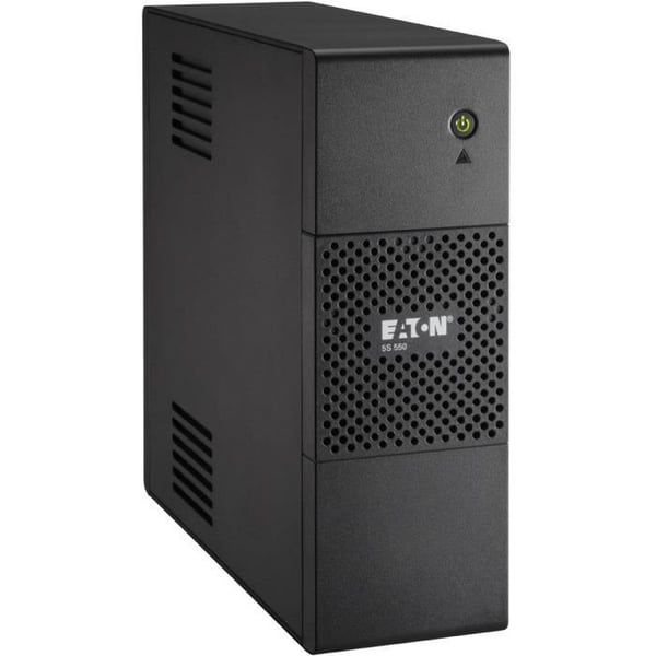 Tower UPS - Eaton - 5S - Line-Interactive UPS - 550VA - 4 IEC 10A-uttag - Överspänningsskydd - USB-port - 5S500I