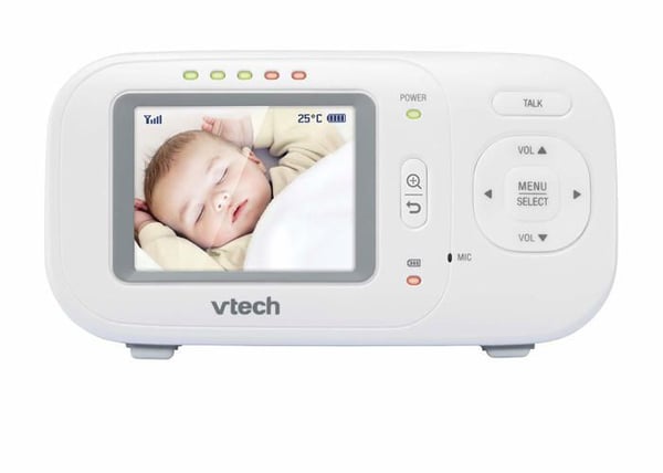 Babyphone video - VTECH - VM-2251 - LCD-skærm 2,4 tommer - Nattesyn - Rækkevidde 300m