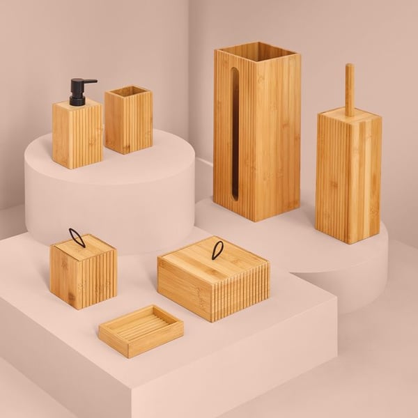 Toalettpapper "Terre Inconnue" bambu - 5 fem enkelt smart