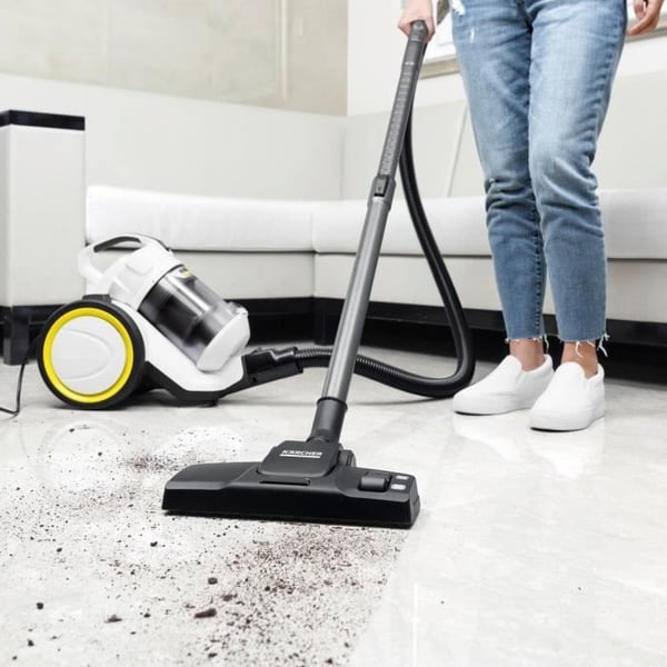 KARCHER VC 3 - Påslös multicyklonisk dammsugare - 700 W - HEPA 13-filter - tyst - 1,5 m sugslang