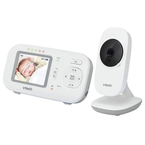 Babyphone video - VTECH - VM-2251 - LCD-skærm 2,4 tommer - Nattesyn - Rækkevidde 300m