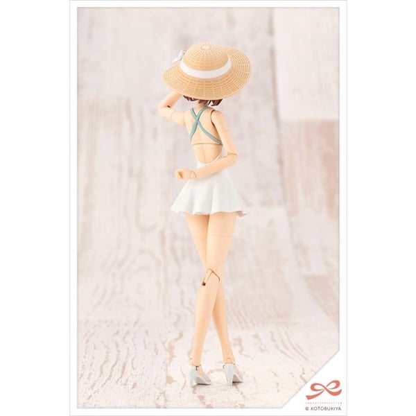 Kotobukiya Sosai Girl Garden Lille Fugle Leg Kalender Badetøj Total Højde Ca. 6,3 tommer (160 mm), 1/10 Skala Plastmodel