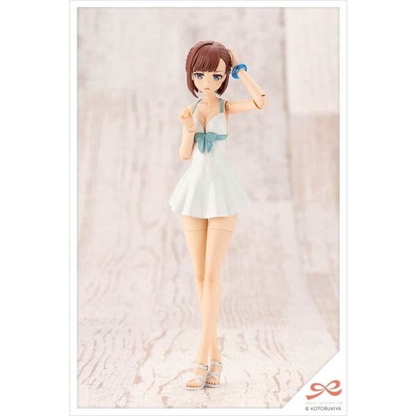 Kotobukiya Sosai Girl Garden Lille Fugle Leg Kalender Badetøj Total Højde Ca. 6,3 tommer (160 mm), 1/10 Skala Plastmodel