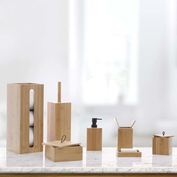 Toalettpapper "Terre Inconnue" bambu - 5 fem enkelt smart
