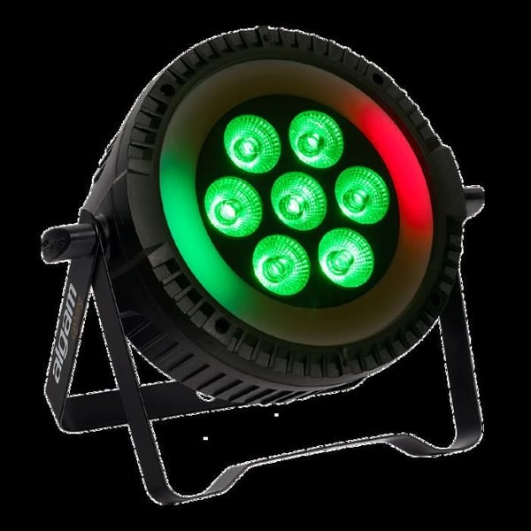 Projector PAR Led Wash 7x 6W + LED-ring - Algam Lighting LAL PARWASH76-RING