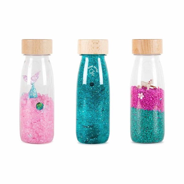 Petit Boum | Set med 3 sensoriska flaskor Fantasy - Rosa - TU