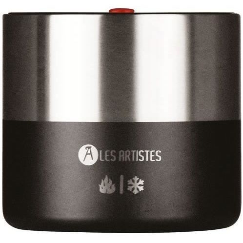 Matlåda - LES ARTISTES-PARIS - Inox - Lunchlåda - Iskylare - 700 ml - Split svart