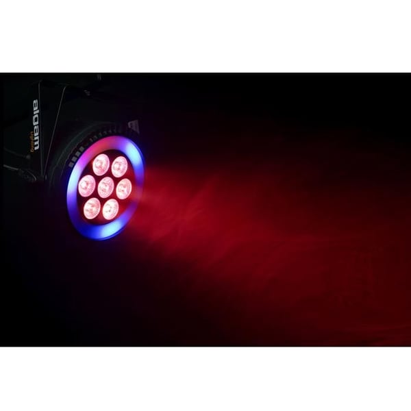 "PAR LED Vask Projektor 7x 6W + LED Ring - Algam Lighting LAL PARWASH76-RING"