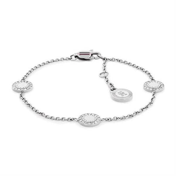 Armband i stål med mini-kristaller 2780904