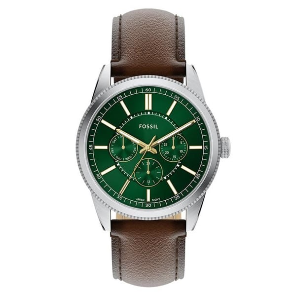 Klocka - FOSSIL - FS6137 - Läder Brun - Vattentålig 5 bar - Diameter 42 mm