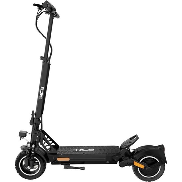 El-scooter D5 ABE NFC 500W/1600W 48V 20.8Ah Räckvidd 80-100km Däck 10'' Dubbel skivbroms Fällbar APP RCB Svart