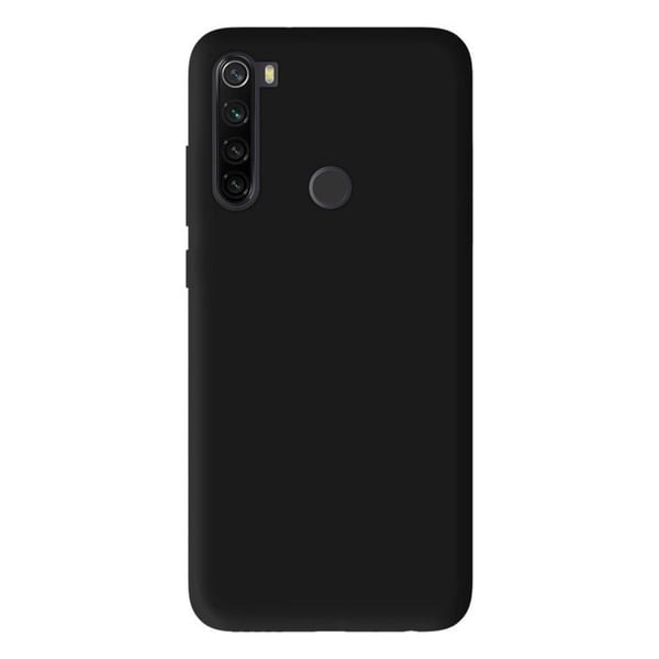 Svart silikonfodral - Kompatibel med Xiaomi Redmi Note 8T