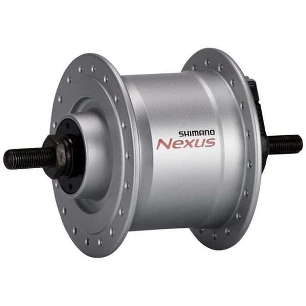 Shimano Nexus DH-C3000-3N nav - Fälgbromsar/skruvaxel silver - 3 Watt