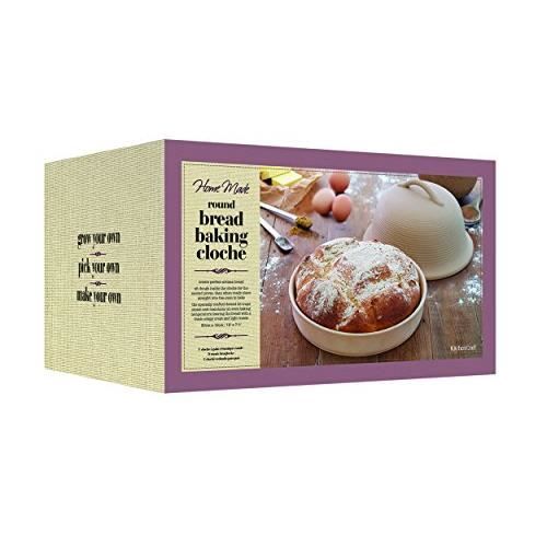 Keramikklocka - KITCHEN CRAFT - 30cm - Vit - Rund - Ej diskmaskinsskompatibel