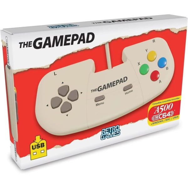 Gamepad A500 Cream (til The Spectrum, THE400, THEC64, THEA500, PC)