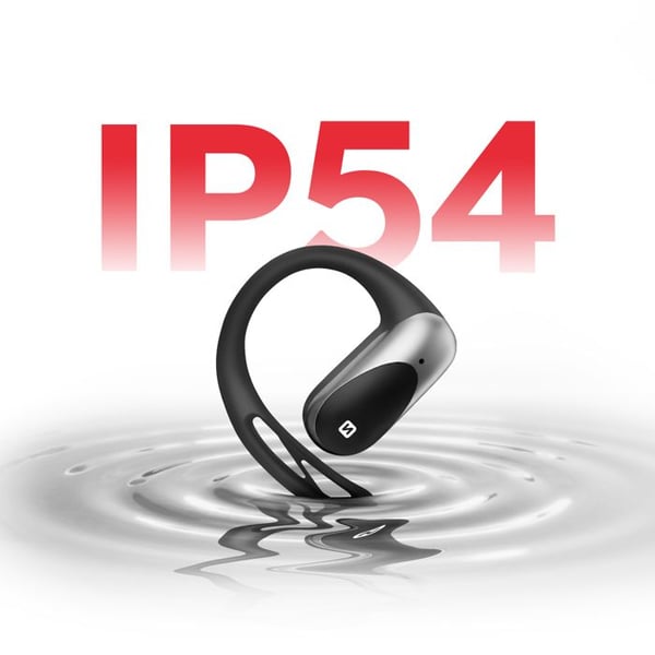 Sporthörlurar - SWISSTEN - Luftledning - IP54 - Bluetooth 5.4 - Batteritid 20h