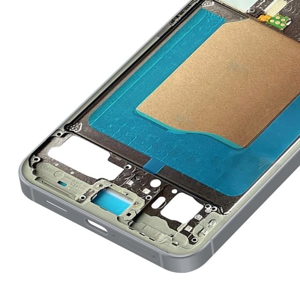 Centralt chassi för Galaxy S25 Reservdel Mittram Silver