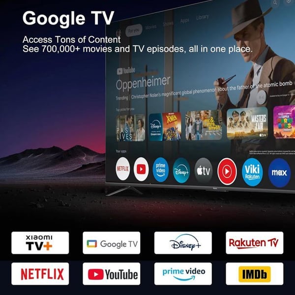 Xiaomi Mi TV Box S 3:e generationen – TV Box 4K Ultra HD, 2 GB RAM, 32 GB ROM, Google TV, Bluetooth 5.2