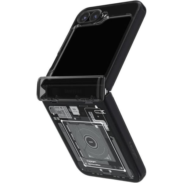 Coque - Spigen - Ultra Hybrid Pro - Kompatibel med Samsung Galaxy Z Flip 6 - Dobbelt lag - Air Cushion