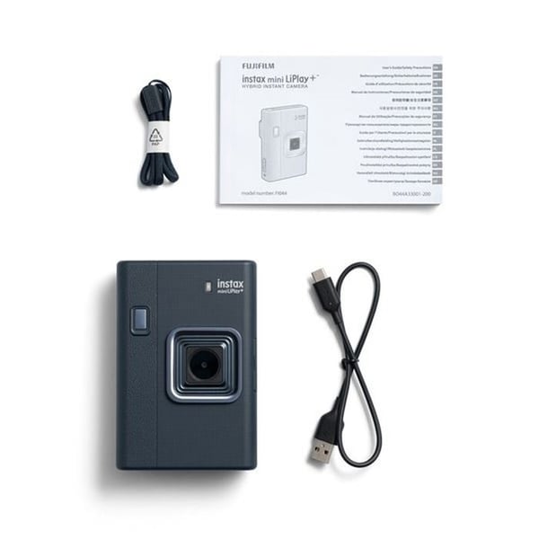 Sofotografisk Kamera - INSTAX - Mini LiPlay+ - Hybrid - Skrivare - Nattblå