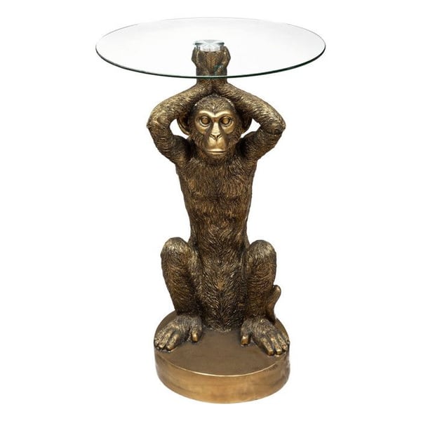Atmosphera "Monkey" soffbord i härdat glas