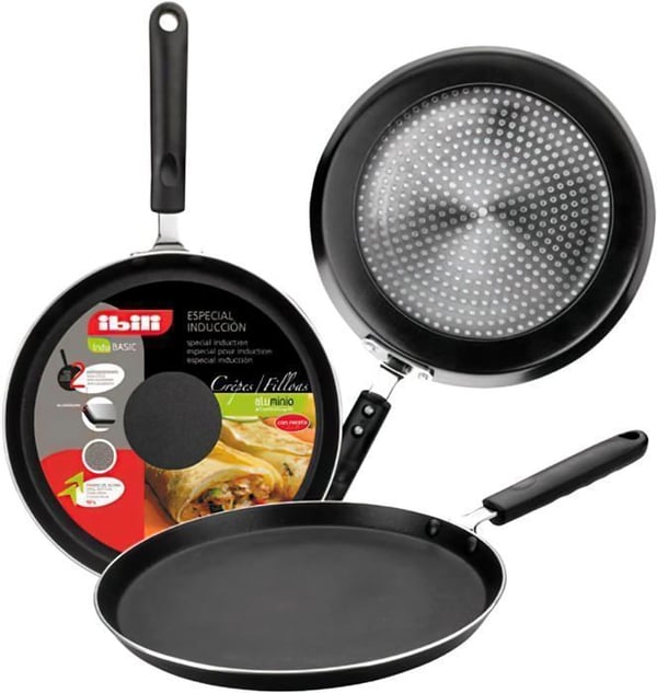 Creppanna - IBILI - Indubasic - 23 cm - Aluminium - Non-stick - Induktion