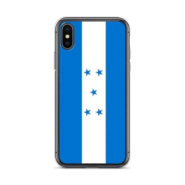 iPhone-fodral - Multicolor - Honduras FLAGGA - Mjuk - Kompatibel med iPhone XS Max - Unik design