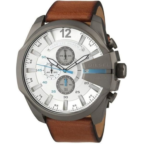 DIESEL Herrklocka DZ4280 Läderarmband
