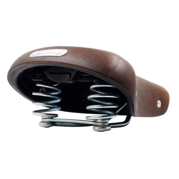Geelillä ja rentoutetulla jousella varustettu satula, Selle Royal Ondina Retro-vintage