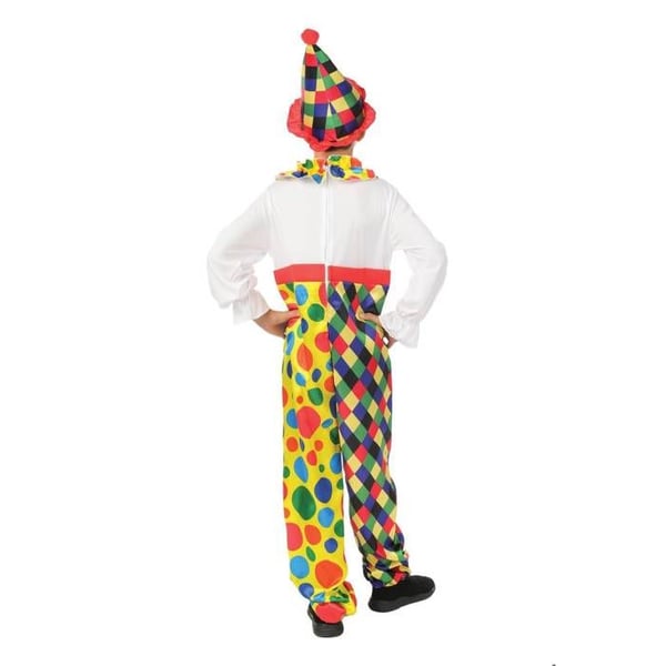 Kostymclown - Kostymclown Barn PtitClown - Flerfärgad - 7-9 år - Unisex