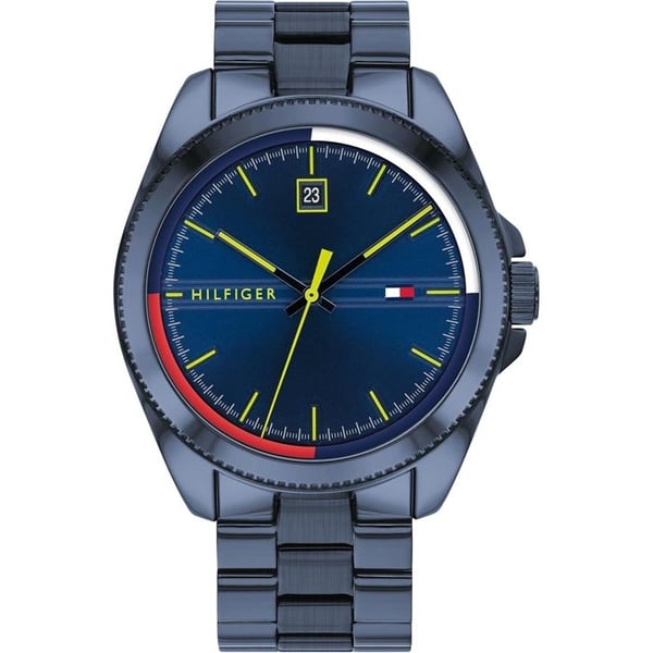 Tommy Hilfiger - Analog herrklocka med kvartsurverk i rostfritt stål - 1791689