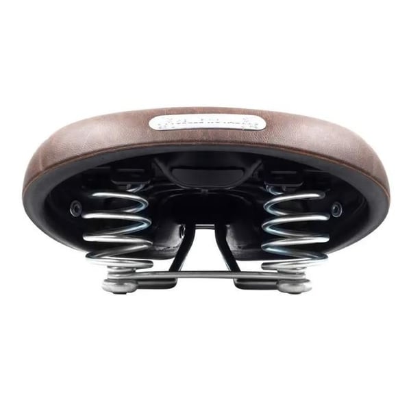 Geelillä ja rentoutetulla jousella varustettu satula, Selle Royal Ondina Retro-vintage