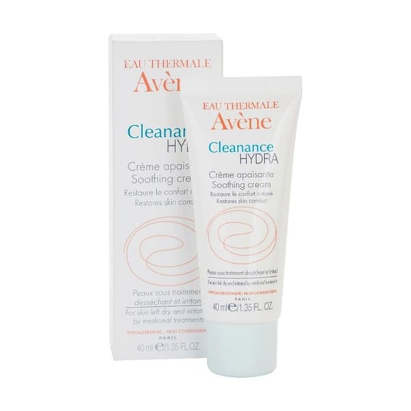 Lugnande kräm - AVÈNE - Cleanance Hydra - 40ml - Fuktgivande - Torr hud - Utan alkohol