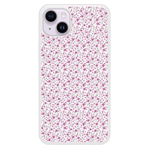 Förstärkt silikonfoder med tryck, kompatibel med Apple iPhone 15 Plus Liberty sauvage