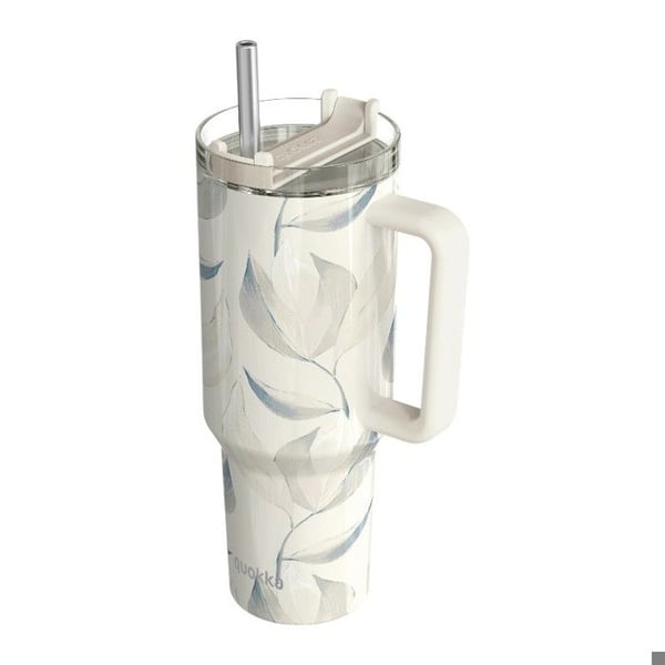Isolerad mugg - Quokka - Stream - 1200 ml - Rostfritt stål - Återanvändbar sugrör