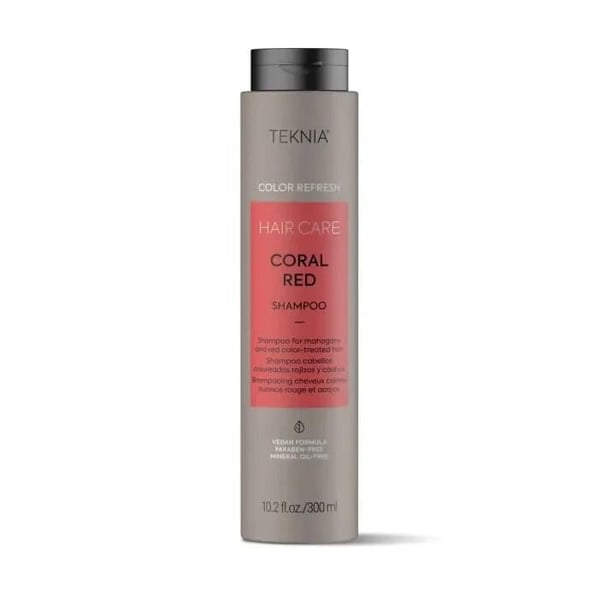 Lakme Teknia Coral Red Schampo För Färgat Hår Nyans Röd Och Mahogny 300ml