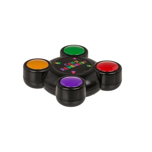 Memory Game Elektroniskt ljus Ljud LED Brain Teaser Toy